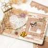 youfun 40pcs/pack vintage lace material paper for trapbooking journalギフトクラフト装飾用紙レトロ文房具