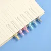 6pcs/set 0.5mm Small Hair Brush Gel Pen Cute Translucent Neutral Resist Fatigue Stationery School Support Kawaii