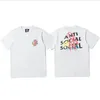 2022 Camiseta de designer de luxo letras femininas femininas Boreteira Camiseta Butterfly Butterfly Camiseta curta Camiseta de verão masculino Camiseta solta S-xl