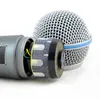 Microfones beta58a vocais profissionais com fio microfone beta57a super-cardioid 58a microfone dinâmico para vocais ao vivo gravação de palco de karaokê t220916