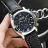 High Quality Watch Designer Classic Men Watches Leather Waterproof Chronograph Business Jam Yfql