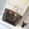 Tragetaschen Hochwertige Einkaufstasche Luxus-Designer-Mode für Damen, großes Volumen, eine Schulter Handtasche, klassischer Stil, Null-Geldbörse, zwei in einem