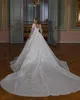 Sparking Dubai Wedding Dresscrystals Sequined Bridal Howns Square воротнич