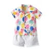 Roupas Conjuntos de roupas Top And Top Summer Irm￣ irm￣ Matching Clothes Boys Casual Setsgirls Princess Dress Roupfits 220916