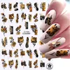 Autocollants autocollants amp décalcomanies feuilles curseurs pour s or blanc dégradé adhésif autocollant ongles Design Art décorations Nail Art Acce6142767