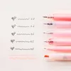 Gel Pen For Girls 2022 Simple Signature Fresh Color Student Stationery School Supplies Children Nice Gift