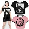 Women's T Shirts Women Halloween Annabelle Cult Of Chucky Scary Movie Cospaly Costume T-shirt Short Sleeve Casual Clothing Top Summer