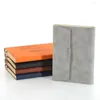 Faux Leather Refillable A5 Notebook Binder Planner Journal With Card Pen Holder