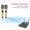 Microfones 4 -kanaler Audio Mixer Wireless Microphone Condenser Microphone Kits Audio Interface Bluetooth Mixing Console 48V Phantom Power T220916