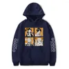 Felpa con cappuccio da uomo Spaccature Bungo Stray Dogs con cappuccio Hip Hop Hop Men/Women Harajuku Hoody Kids Casual Cashing Streetwear