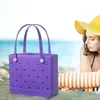 Bolsas de armazenamento bolsa à prova d'água de praia bolsa esportiva lavável de grande capacidade, fácil de limpar a cesta portátil eva