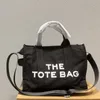 Marc The Tote Bag torebki na pojedyncze ramię Duża pojemność Torby Crossbody Torby płócienne Worki na zakupy Druki Kwadratowe torebkę