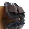 Sandals Slippers Slies Slides Nasual Flat Slide Designer Women Clipper Flip Flop Luxury Brand Lightweight House Black For