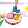 Brooches Animal Brooch - Cute Little Yellow Chicken Pink Armadillo Blue Enamel Badge Women's Clothing Bag Accessories