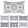 Pillow Case 30 50cm European Pillowcase Gray Series Cover Peachskin Car Cushion Decorative Pillows For Bed Home