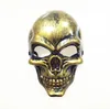 Halloween Adults Skull Mask Plastic Ghost Horror Mask Gold Silver Skull Face Masks Unisex Halloween Masquerade Party Masks FY3786