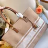 Top Quality Fashion Shoulder Bag Designer Large Capacity Canvas Handbag Classic Versatile Messenger Tote Women's Bag