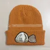 Bonnet tricoté dessin animé broderie décontracté pour garçon filles chapeau d'hiver mode solide unisexe casquette en plein air crâne casquettes