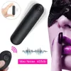 Sem fio recarregável modo de 10 velocidades mini bala vibrador controle remoto vibradores brinquedos sexuais para mulheres ponto g estimulador clitoriano8302613