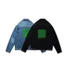 Famous Mens Denim Jacket Men Women Quality Casual Coats Black Blue Fashion Men's Stylist Jacket Outerwear Size M-XXL