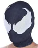 Hero Stocking Headcover Mask Rorschach Inkprint Cosplay Skin Hood Maschere Halloween Party Copricapo Puntelli Bianco per bambini Adulti