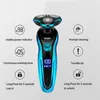 Máquina de afeitar de afeitar recargable de afeitable eléctrica Shavers para hombres Tirmer de barba Heddry Dual Uso 220916