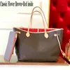 designerka torba torba mody mody kwiatowe skórzane torebki torebki o wysokiej pojemności kompozytowej torby na ramię brązowe brązowe portfele crossbodybag mm