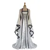 Stage Draag Halloween Middeleeuwse Renaissance Flare Sleeve -jurk
