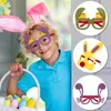 Parti Dekorasyonu Komik Paskalya Civciv Yumurta Gözlükleri Çerçeve PO Booth Props Çocuklar Hediyeler Mutlu Oyuncaklar