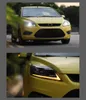 Car Running Head Light for Ford Focus LED Daytime Headlight Assembly 2009-2013 Dynamic Turn Signal Dual Beam Auto Lamp