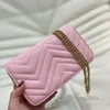 Kvällspåsar Sugao Kvinnor axel crossbody rosa kedja väskor lyxig hög kvalitet stor kapacitet handväska mode flicka designer shopping väska hand