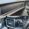 ل Porsche Panamera 2010-2016 لوحة التحكم المركزية الداخلية مقبض باب الألياف الكربونية ثلاثية