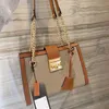 Senhoras moda sacos mulheres negócios couro crossbody correntes ferrolho interior compartimento embreagem ombro mensageiro saco casual bolsa carta totes