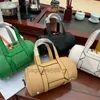 Women Totes Designer luxury bag Drum Handbags Pillow Purse Leather Crossbody Bags Ladies Print Purses F