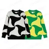 Дизайнерские свитер топы для мужчин и женщин модные буквы вязаный пулвер