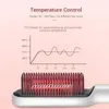 Hair Straighteners Multifunctional straightener brush electric heat comb curler hair fast modeling tool 220916