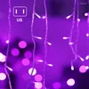 Bandes LED guirlande lumineuse chaîne colorée paysage extérieur décor fournitures de fête de noël pour jardin cour terrasse PR vente