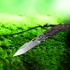Special offer High-End Ball Bearing Flipper Folding Knife D2 Satin Tanto Point Blade TC4 Titanium Alloy with G10 Handle Fast Open EDC Pocket Knives R9815