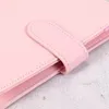 Ring PU Leather Budget Binder Pocards Vintage Notebook Po Kawaii Notepad Personal Diary For Loose Leaf