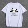 Mens t Shirts Summer Tshirt Cotton Short Sleeve Panda Letter Print Graphic Fashion Loose Clothes Male Casual O-neck Tee Tops