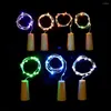 Cordes Étanche Fée Lumière Lumières De Noël En Plein Air Luces Led Decoracion Fil De Cuivre Chaîne Pour Le Mariage Xmas Garland Party