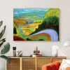 Spring Nature Landscape Oil Painting 100% Hand geschilderde hedendaagse canvas kunst Home Wall Decor Pictures for Living Room A 680