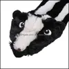 Dog Toys Chews Cute Dog Toys Stuffed Squeaking Big Pet Toy Plush Raccoon Wolf Rabbit For Cat Chew Squeaky Puppy Training Slee Drop D Dhjvu