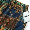 Kvinnor Pants Capris Summer Byxor Beach Pencil Clothing Plaid Print Casual Plus Size 5XL 220916