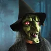 Украшение вечеринки Старушка Ведьма Маска Страшная латексная маска Хэллоуин украшения старая ведьма нарядить маска для вечеринки на Хэллоуин Костюм.