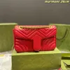 Дизайнерские женские сумки Marmont Dambags Fashion Classic Ploudbody Crossbody Bag КОВЕРНАЯ ЦЕЧЕС