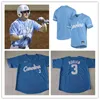 College Baseball Wear College NCAA Custom UNC North Carolina Tar Heels 스티치 야구 유니폼 15 Gage Gillian 24 Shaddon Peavyhouse 26 Kyle Mott 27 Connor Bovai