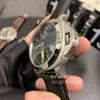 Orologi di lusso di design di alta qualità per orologio da polso meccanico da uomo, cinturino in vera pelle di diametro 44 mm, parte superiore completamente automatica