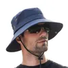 Berety UPF50 Słońce dla kobiet mężczyzn Summer Boonie Hat Outdoor szeroka grzbiet wędrówki czapki rybołówstwa