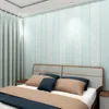 Fondos de pantalla 3D Autoadhesivo Papel tapiz textil Raya europea Etiqueta de la pared Dormitorio Sala de estar TV Fondo Creativo